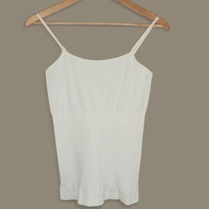 SKINNYGIRL Women’s White Smoothers & Shapers Tank Large Control Slimming NWOT